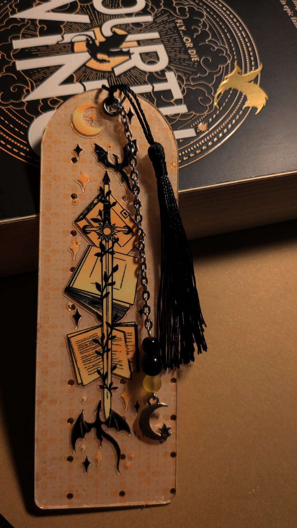 Celestial dragon bookmark