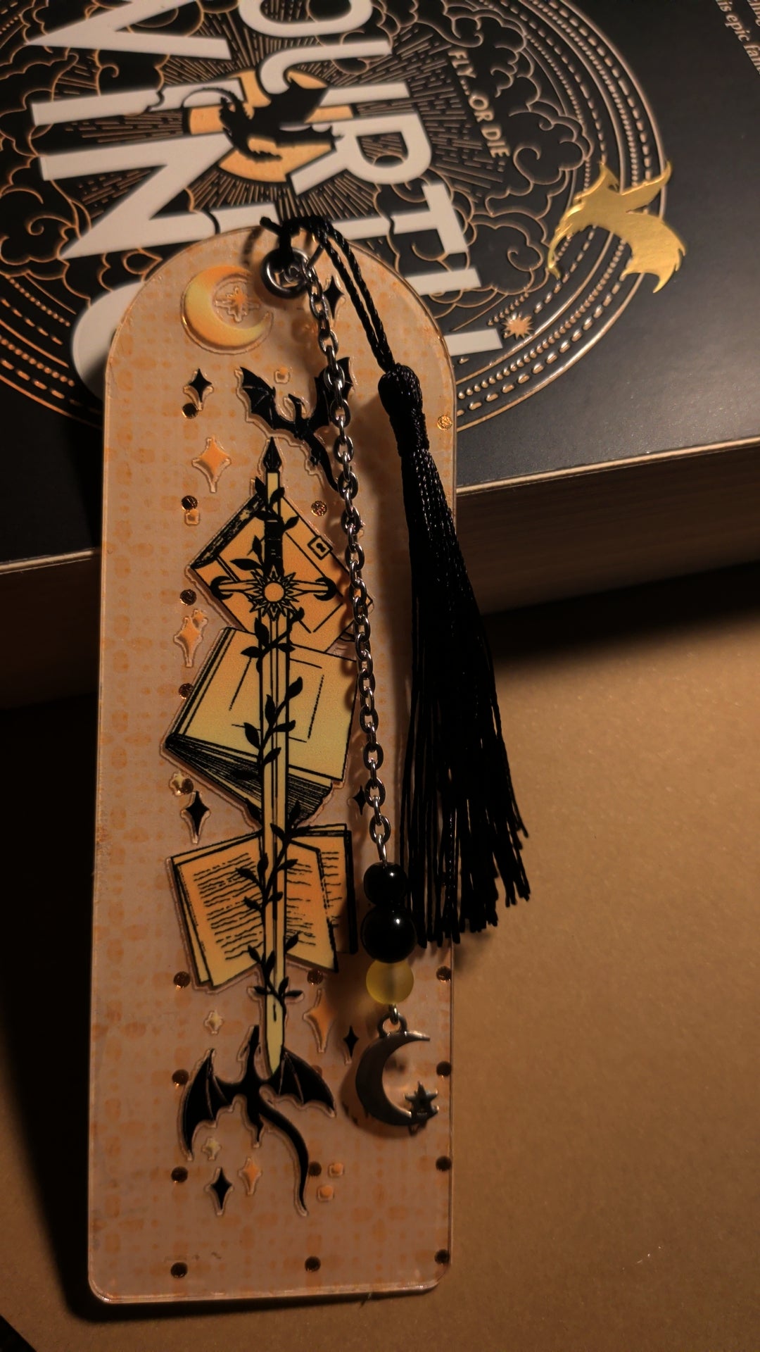 Celestial dragon bookmark