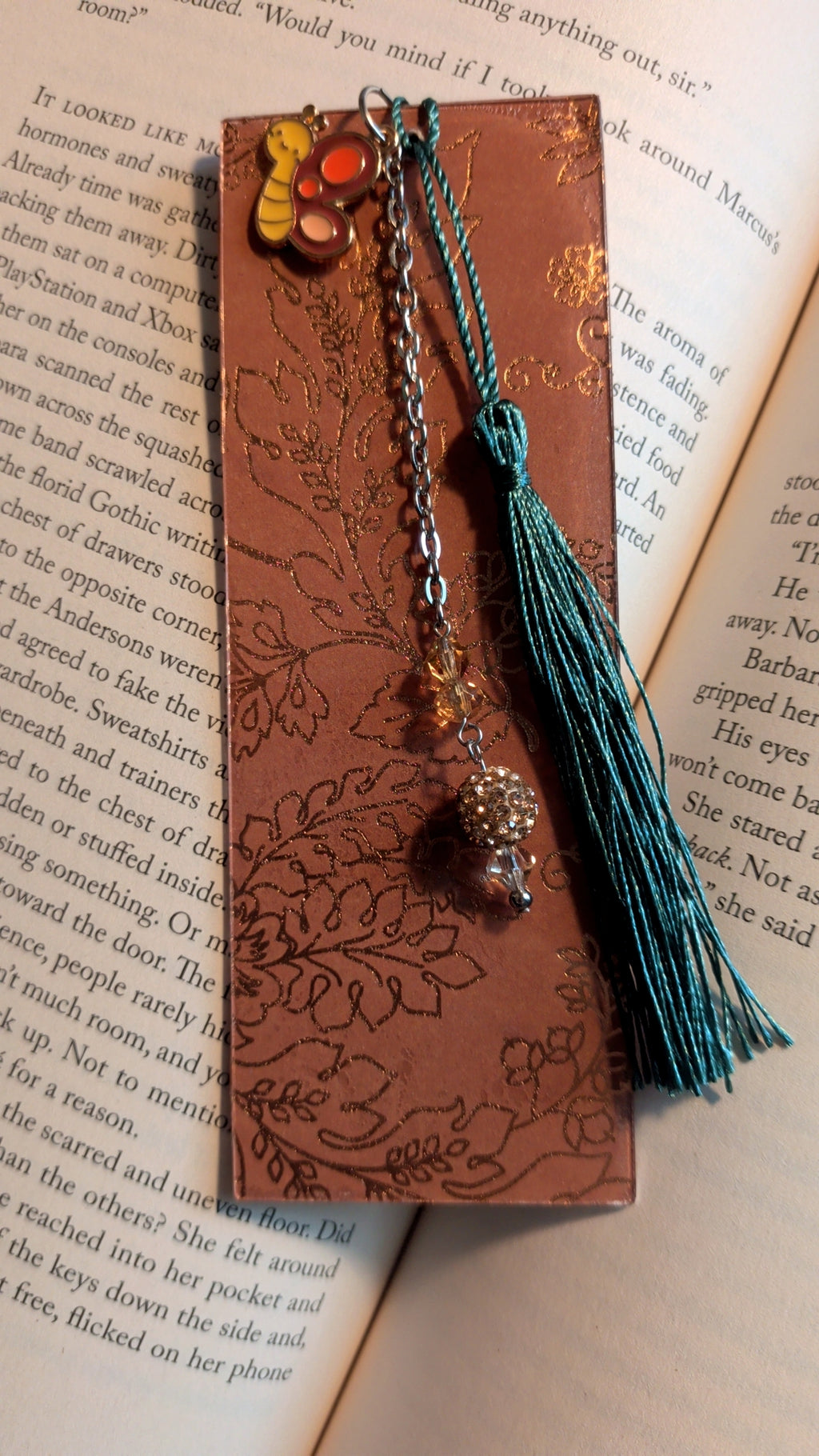 Fall themed bookmark