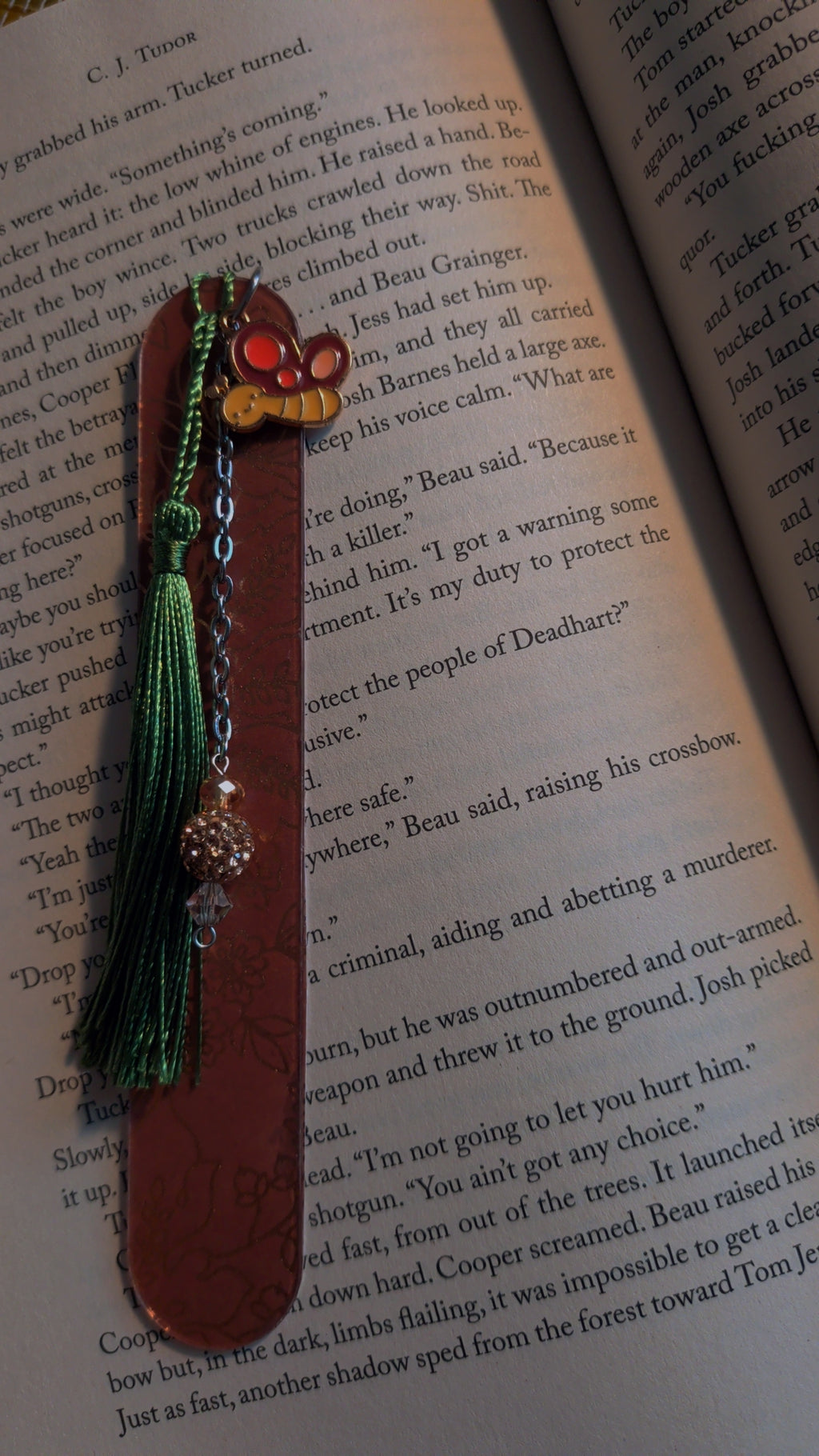 Fall themed bookmark