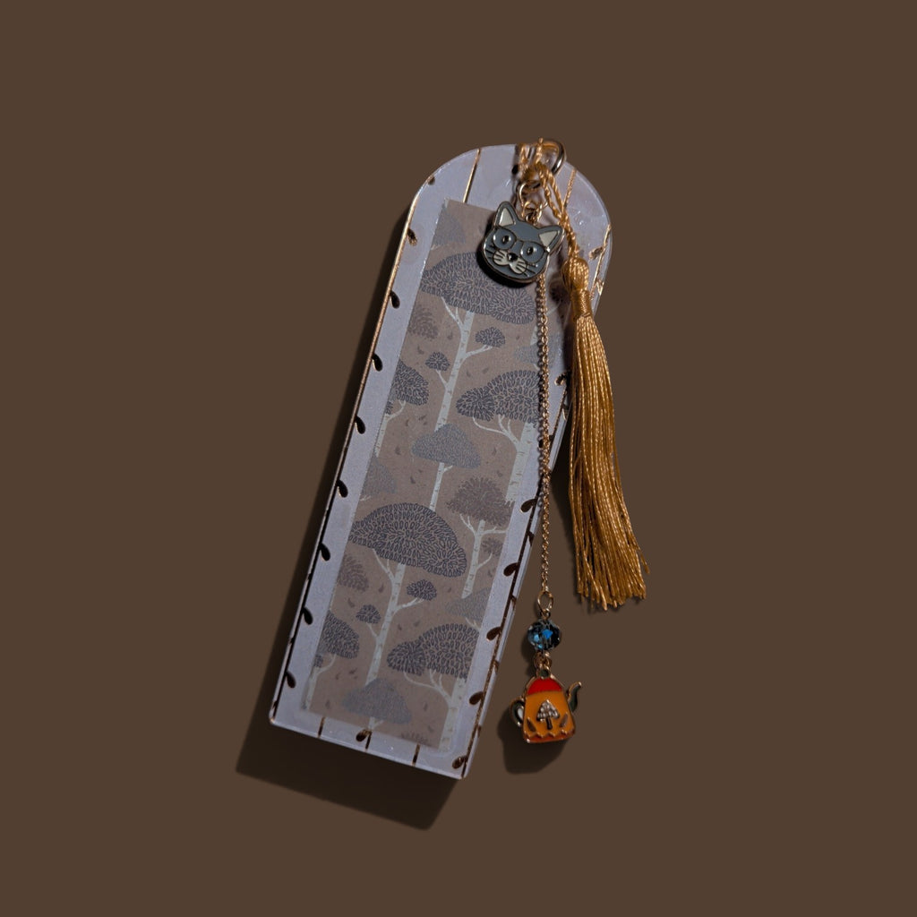 Autumn tree bookmark