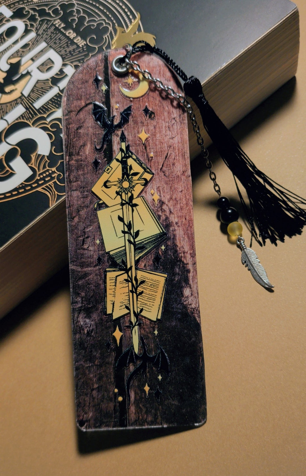 Celestial dragon bookmark