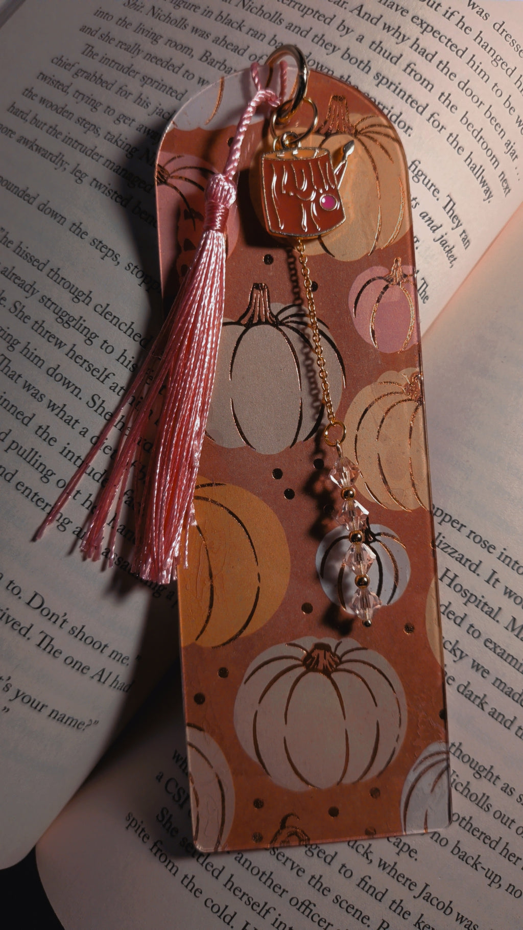 Pumpkin bookmark