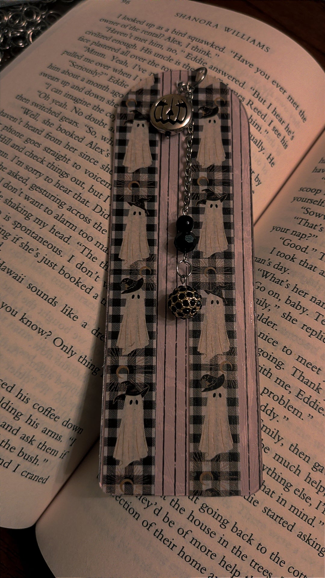 Witchy ghost bookmark