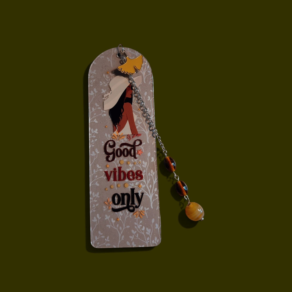 Good vibes bookmark